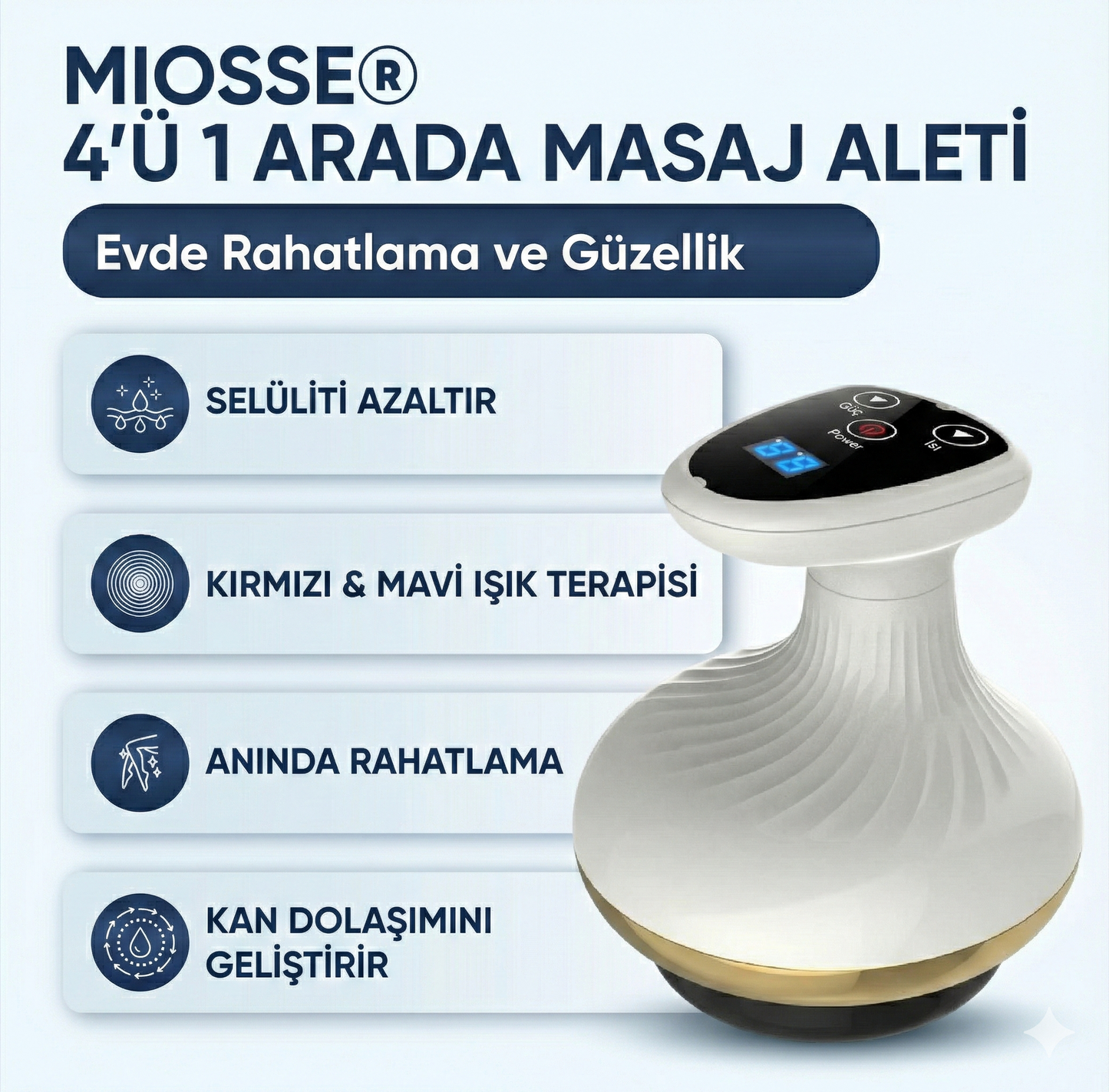 Miosse® Selülit Giderici (Daha Sıkı Bir Cilt)